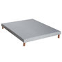 Voir la diapositive 5 : IDLITERIE Ensemble matelas latex 5 zones, sommier, oreiller et couette ORIGINEL - confort français