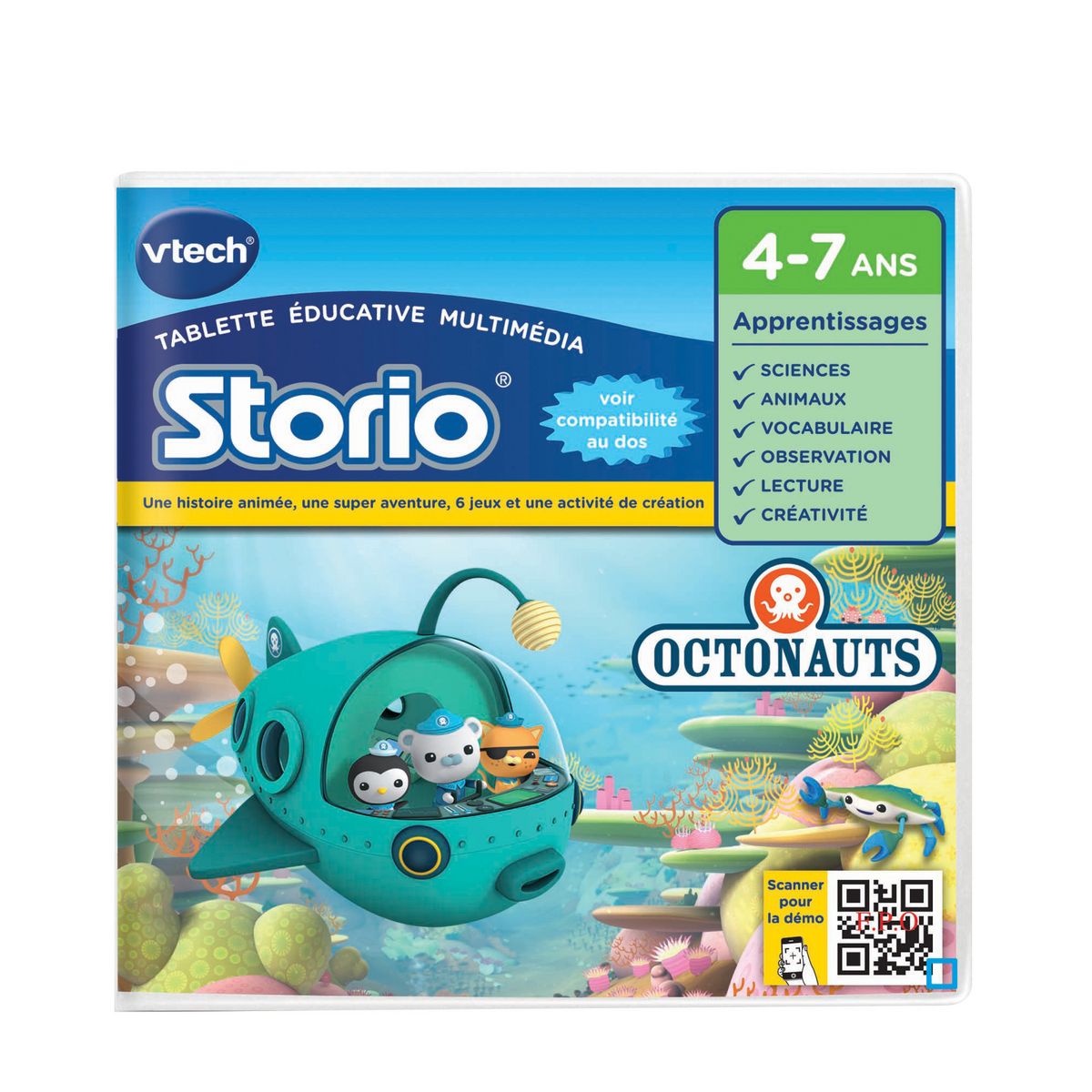 VTECH Jeu Storio Octonauts