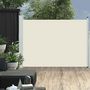 Voir la diapositive 1 : VIDAXL Auvent lateral retractable de patio 100x500 cm Creme