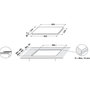Voir la diapositive 4 : Whirlpool Table de cuisson à induction 65cm 3 feux 7200w noir - wlb3965bfixl