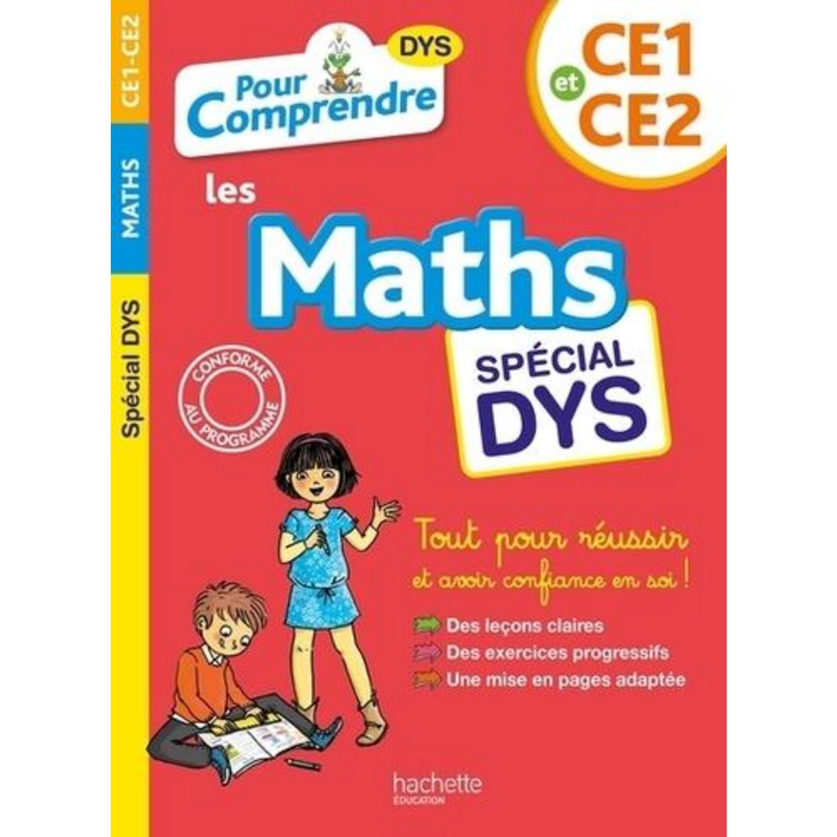 MATHS CE1 ET CE2. EDITION 2018 [ADAPTE AUX DYS], Brémont Laure