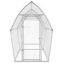 Voir la diapositive 4 : VIDAXL Cage pour poules argente 400x105x182 cm acier galvanise