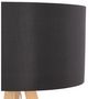 Voir la diapositive 3 : Paris Prix Lampe à Poser  Fidelio  64cm Noir
