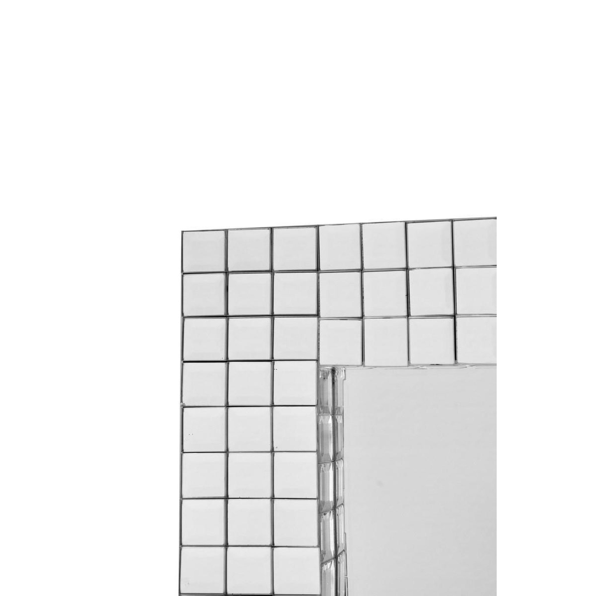 Voir la diapositive 3 : Paris Prix Miroir Mural Design  Apollos  90cm Argent