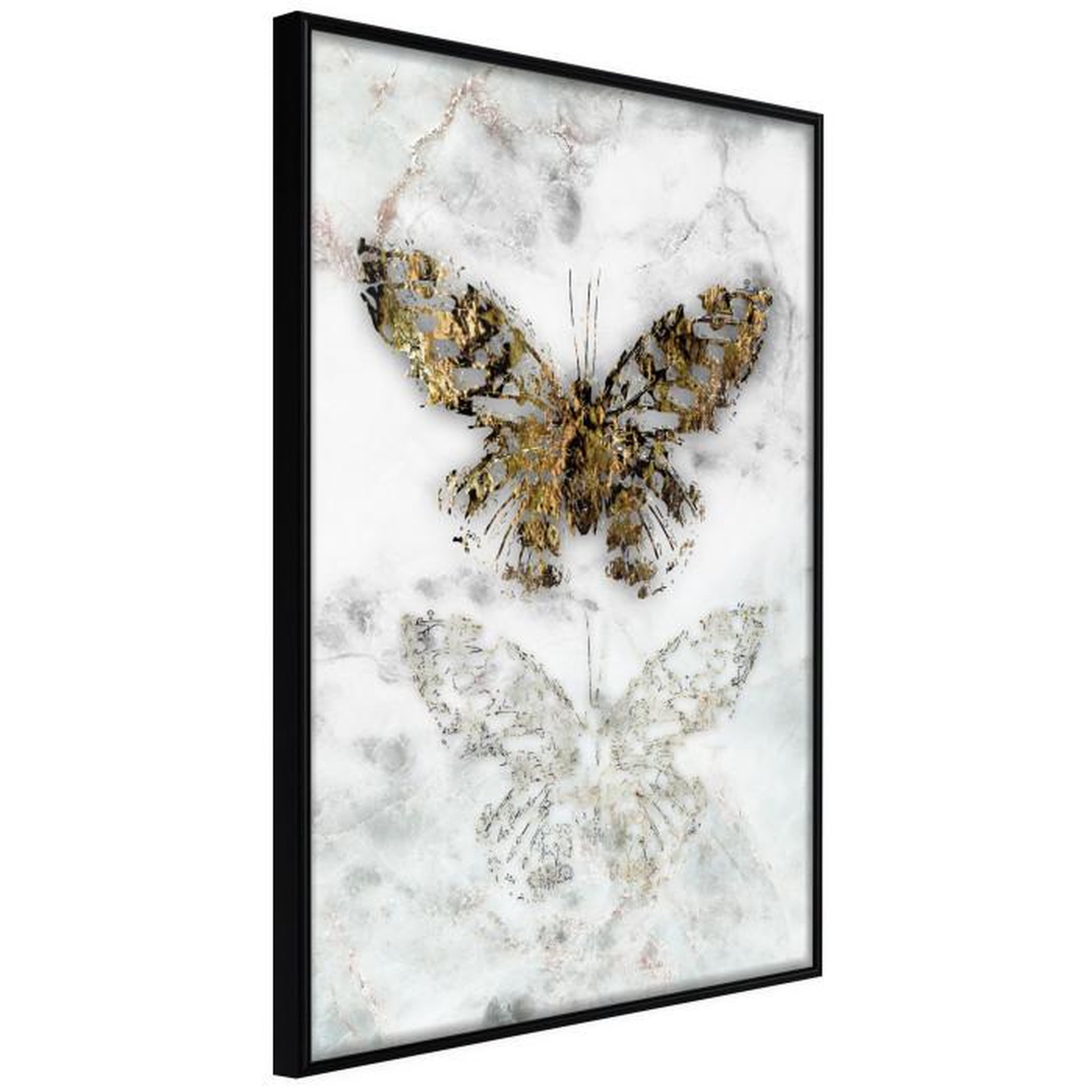 Paris Prix Affiche Murale Encadrée  Butterfly Fossils. Coloris disponibles : Noir, Jaune