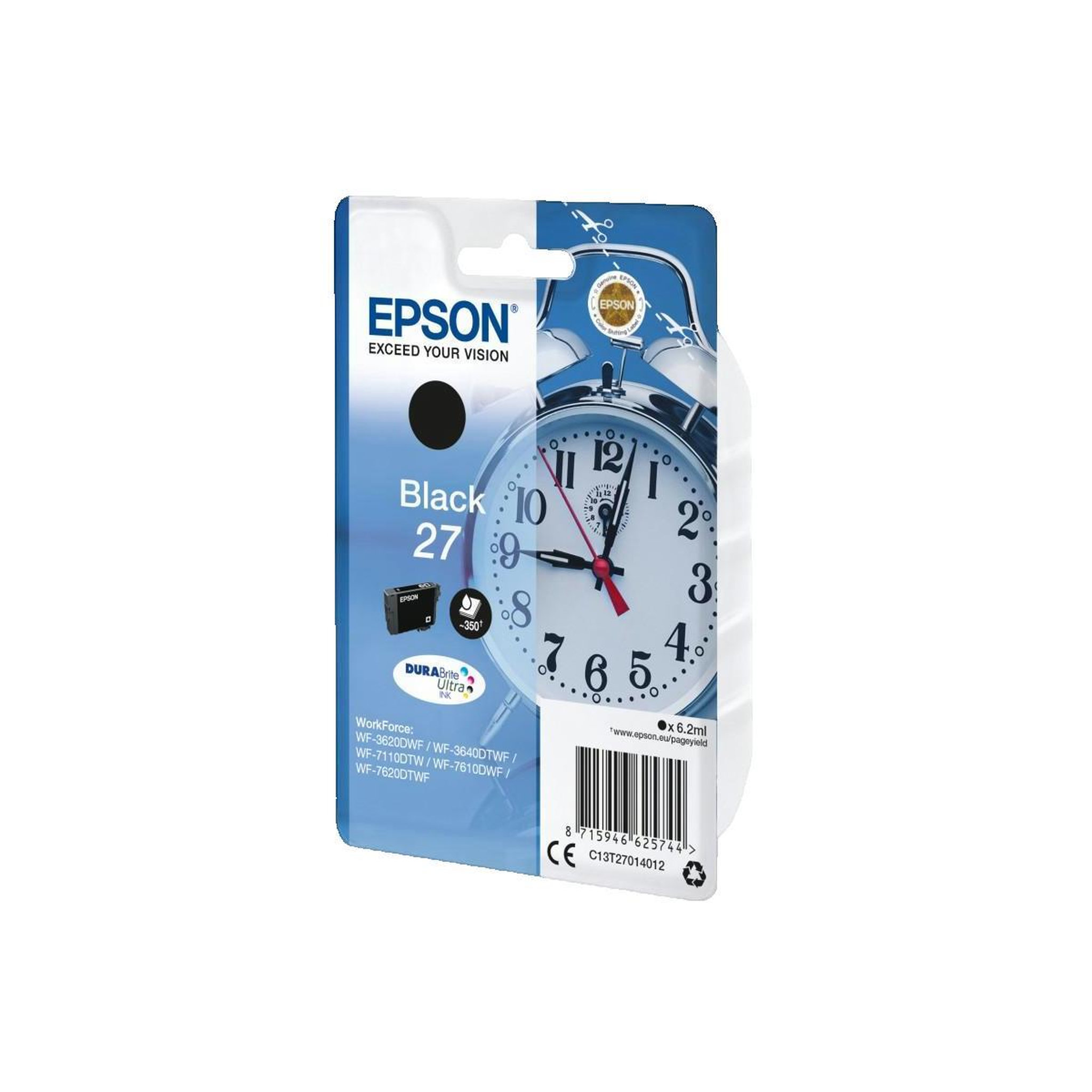 Voir la diapositive 2 : Epson Cartouche d encre Epson REVEIL NOIR