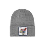 CAPSLAB Bonnet homme Super Mario Kart Mario. Coloris disponibles : Gris