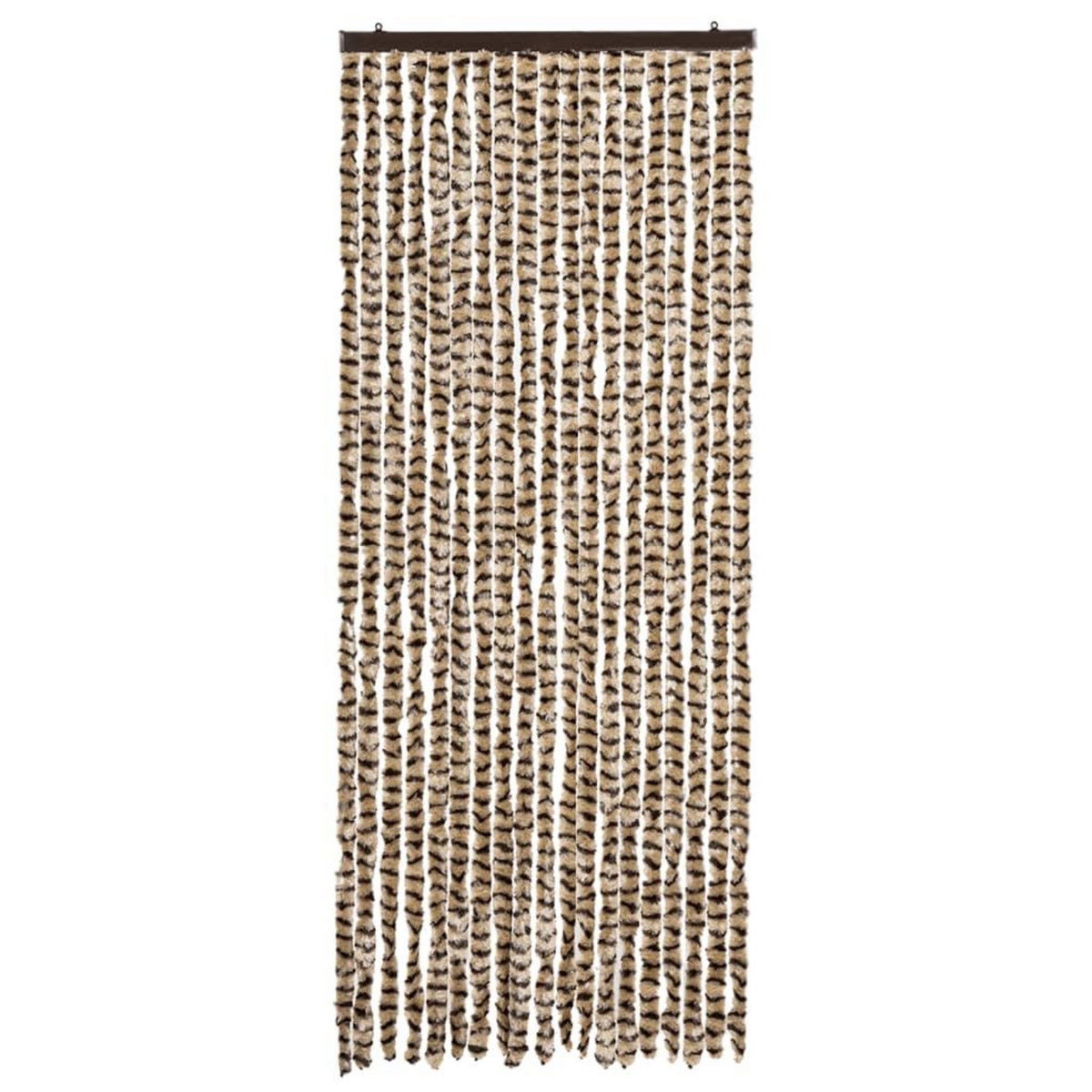 VIDAXL Moustiquaire Beige et marron 56x185 cm Chenille