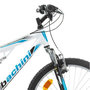 Voir la diapositive 6 : BACHINI Vélo enfant - VTT 24''  - Modèle Tout Suspendu avec transmission complète Shimano pour enfant de taille comprise entre 1.35 et 1.60m + Garde Boues offerts !