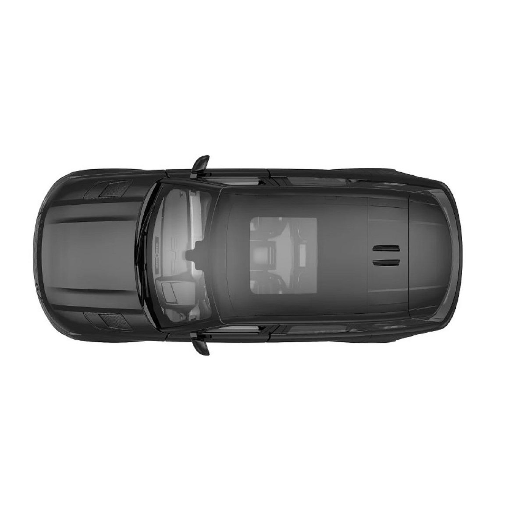 Voir la diapositive 2 : Jamara Range Rover Sport SV 1:14 noir 2,4GHz portes manuelles