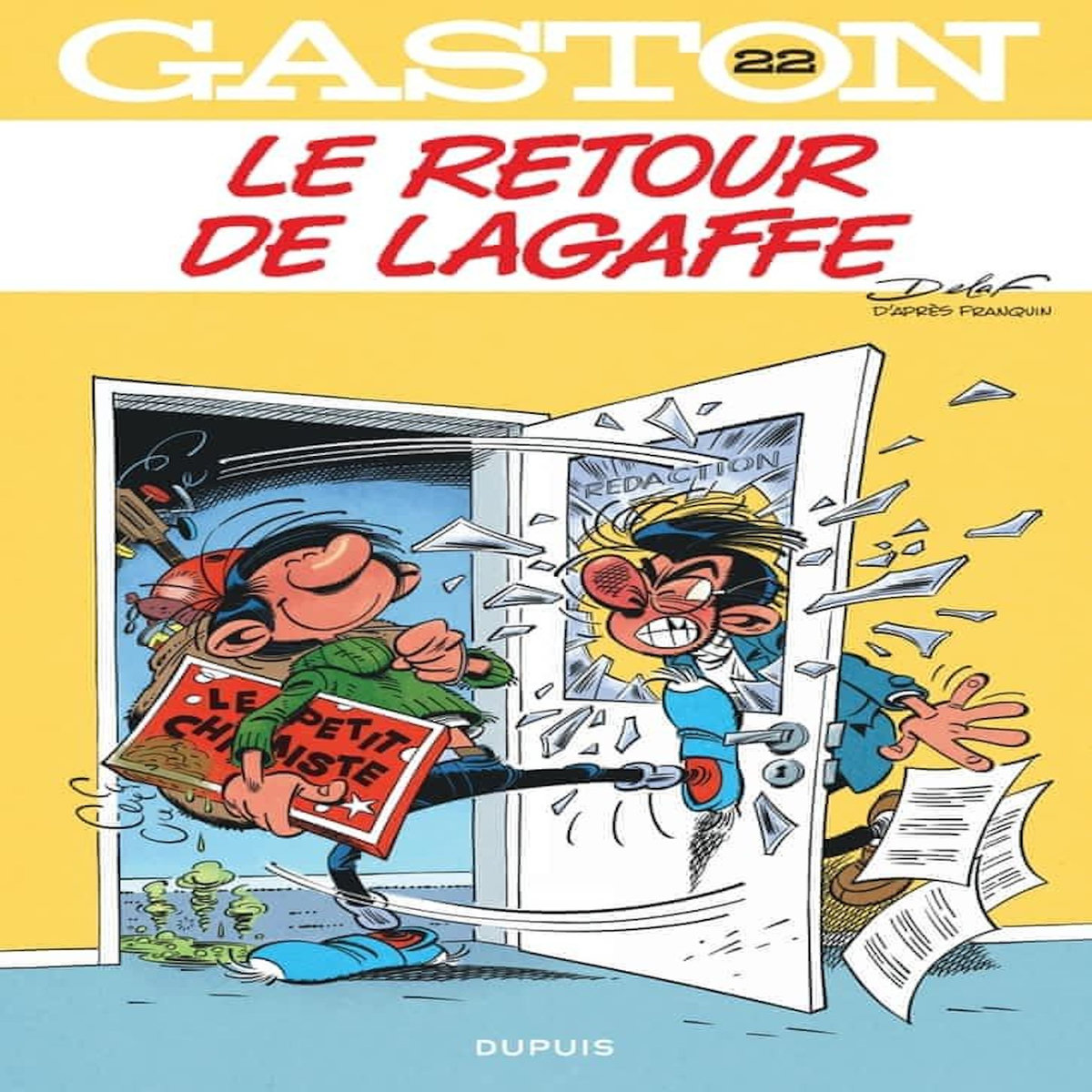 GASTON TOME 22 : LE RETOUR DE LAGAFFE, Delaf