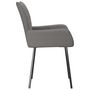 Voir la diapositive 5 : VIDAXL Chaises a manger lot de 2 gris clair tissu