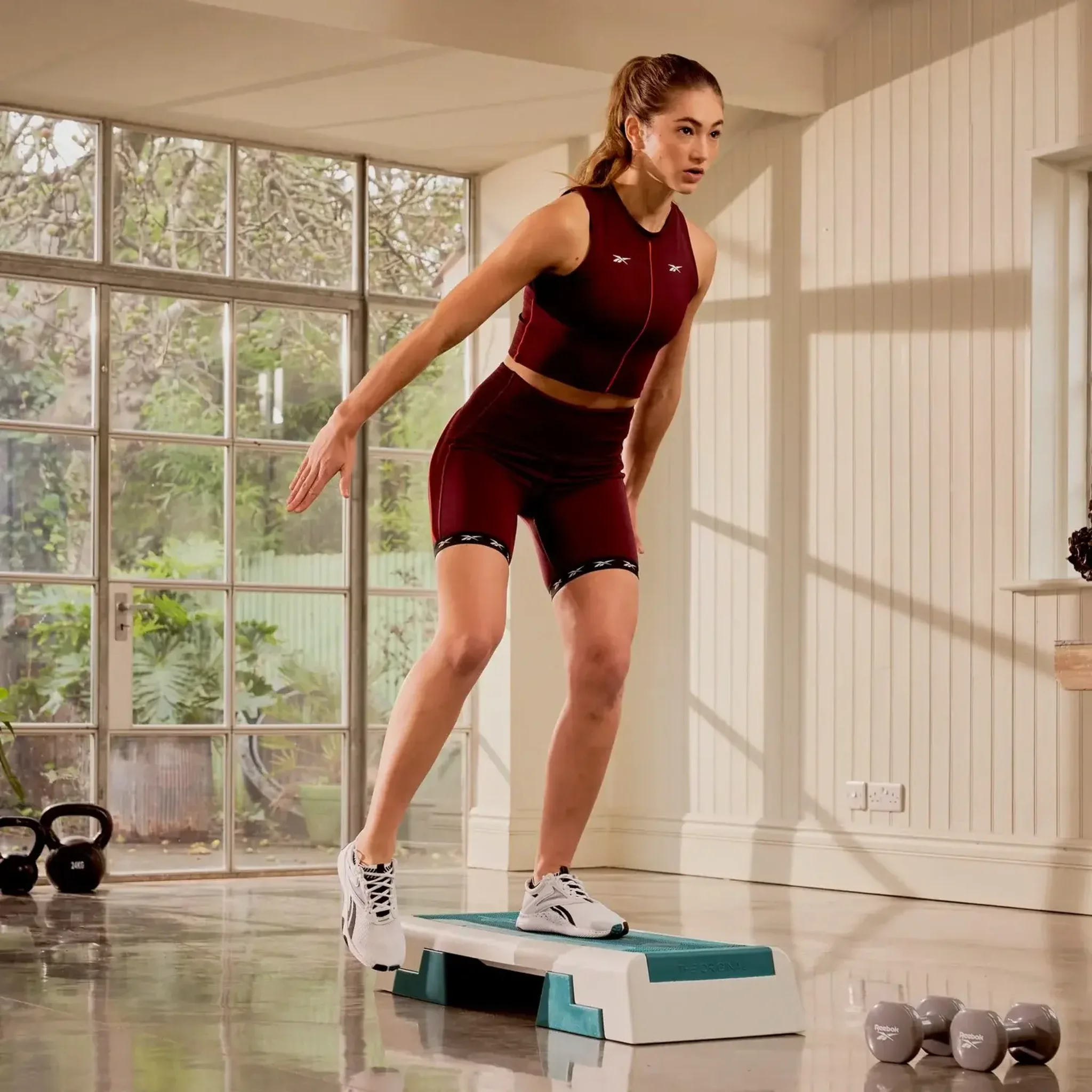 Voir la diapositive 3 : Reebok Step de fitness Reebok - Bleu