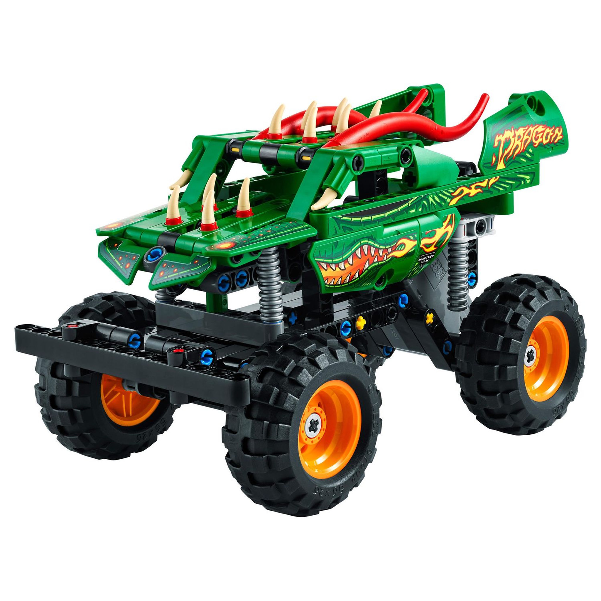 Voir la diapositive 3 : LEGO Technic 42149 Monster Jam Dragon, Jouet Monster Truck pour Racing, Voiture de Course, VTT, Cascadeur Tout-Terrain