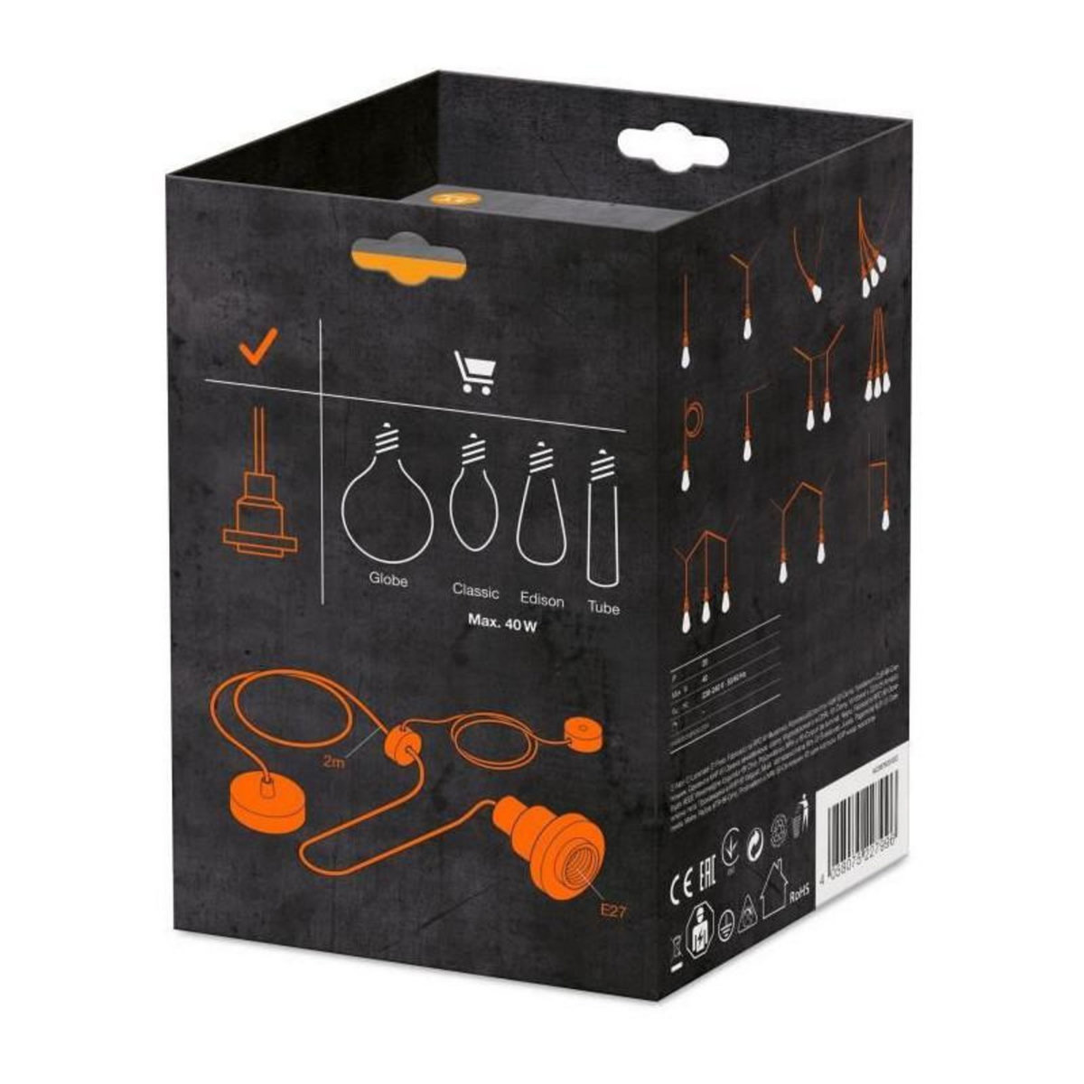 LEDVANCE LEDVANCE 1906 Suspension Pendulum Vintage - Noir