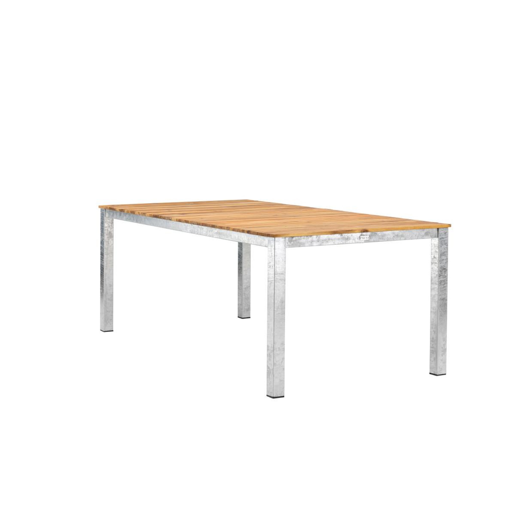 Voir la diapositive 6 : Paris Prix Table de jardin en bois  zenia  200cm naturel
