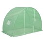 Voir la diapositive 4 : VIDAXL Serre 4,5 m^2 300x150x200 cm