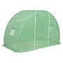 Voir la diapositive 4 : VIDAXL Serre 4,5 m^2 300x150x200 cm