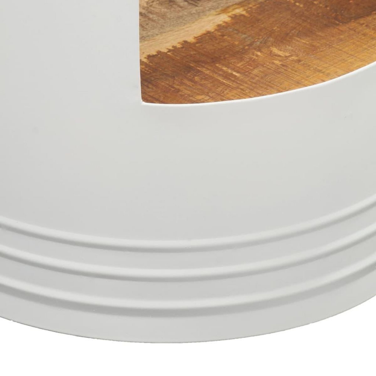 VIDAXL Table basse 43x55 cm Bois de manguier solide