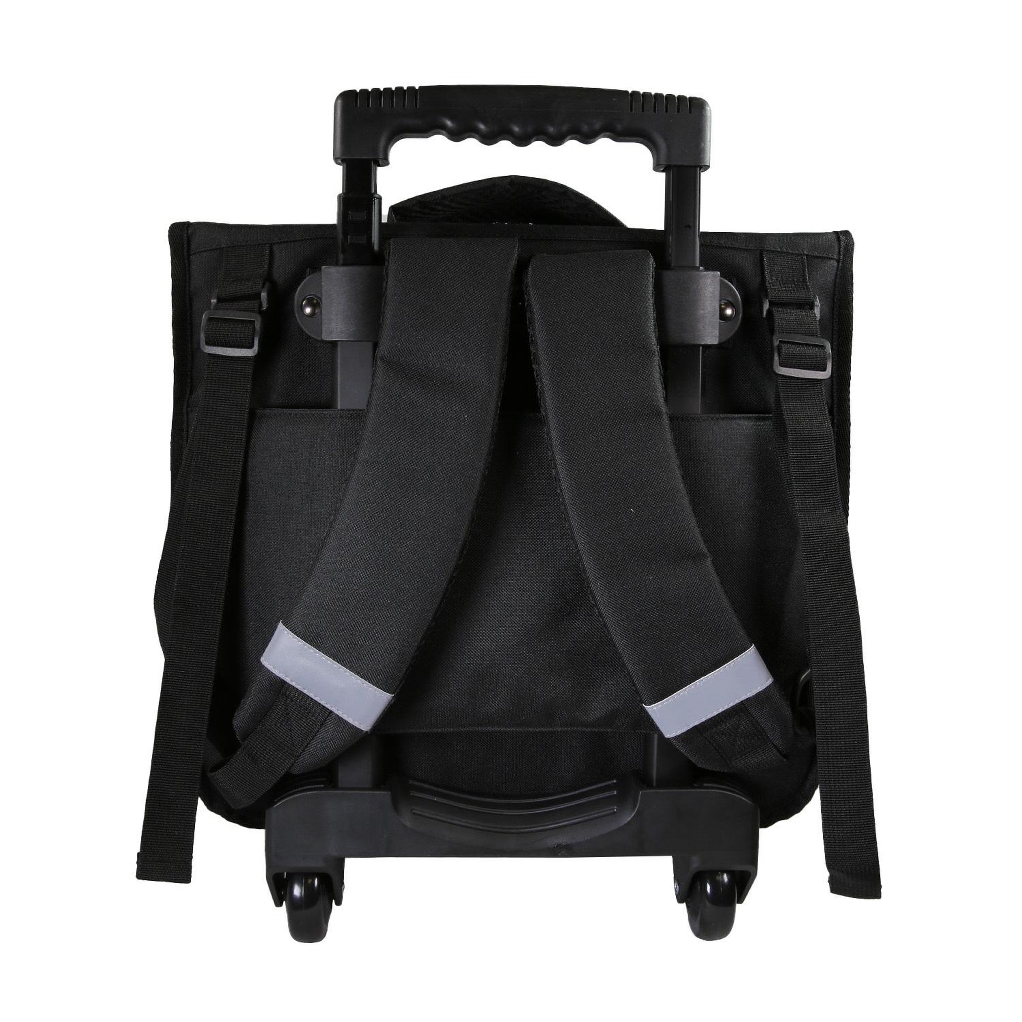 Voir la diapositive 4 : Bagtrotter Fast & Furious - Cartable Scolaire à Roulettes 38 cm - Garçon - Noir - 2 Compartiments