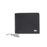 Lacoste Portefeuille Noir Homme Lacoste farine. Coloris disponibles : Noir
