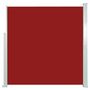 Voir la diapositive 2 : VIDAXL Auvent lateral retractable de patio 140x300 cm Rouge