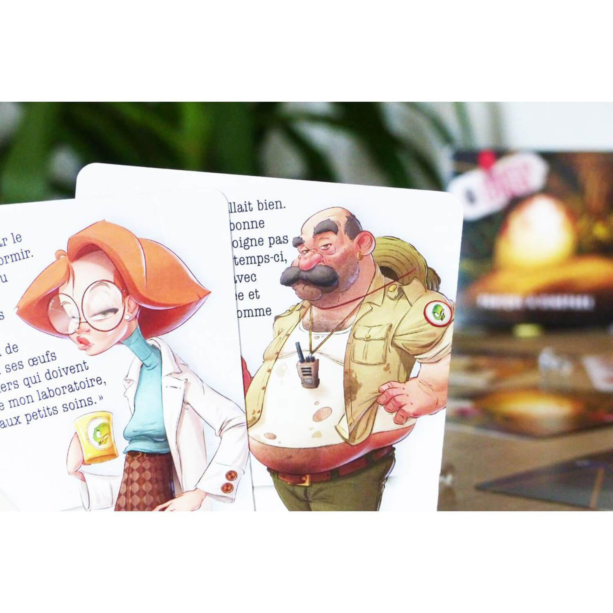 Voir la diapositive 3 : Blackrock Editions Enquêtes express panique à dino park