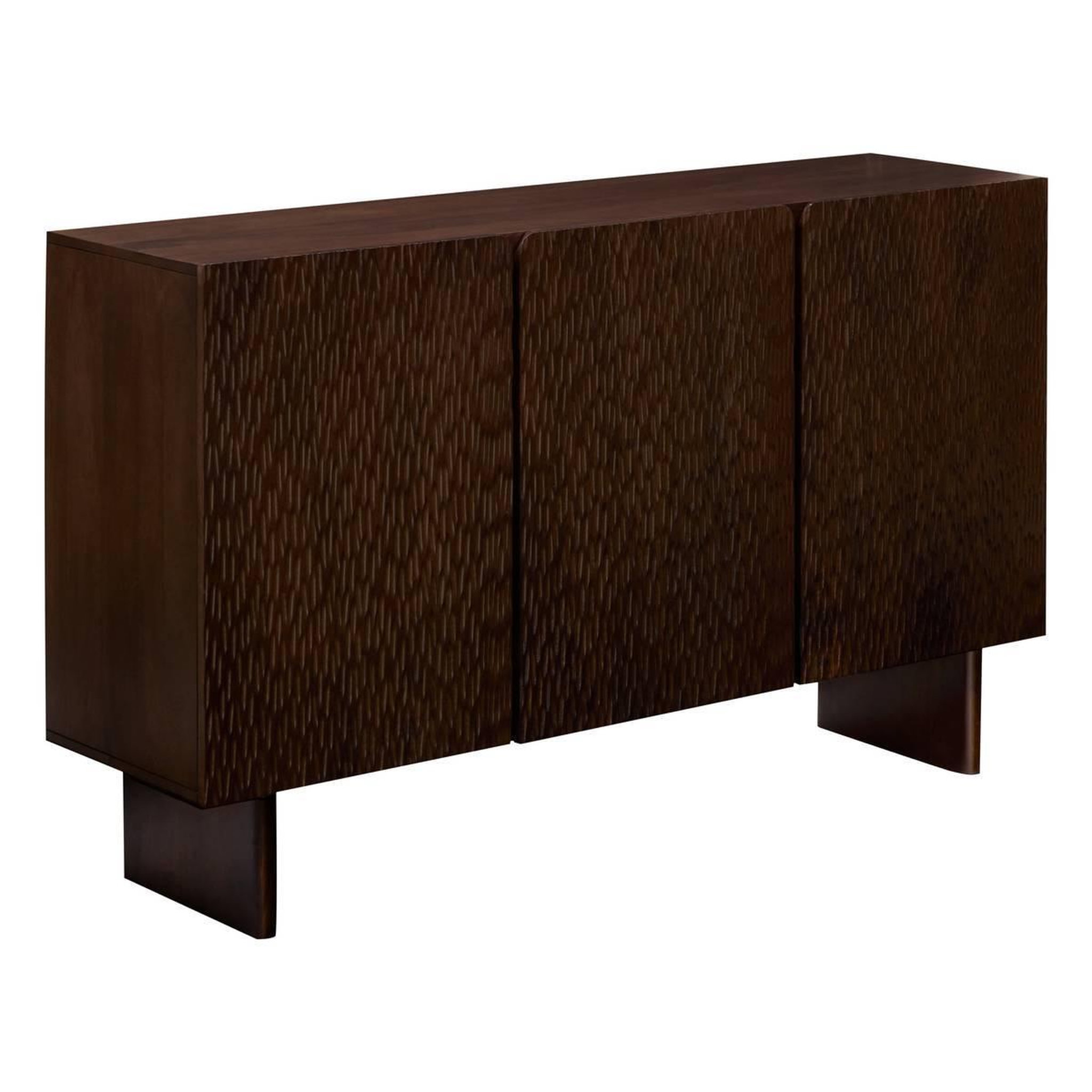 ATMOSPHERA Buffet 3 Portes en Bois  Nyero  150cm Marron