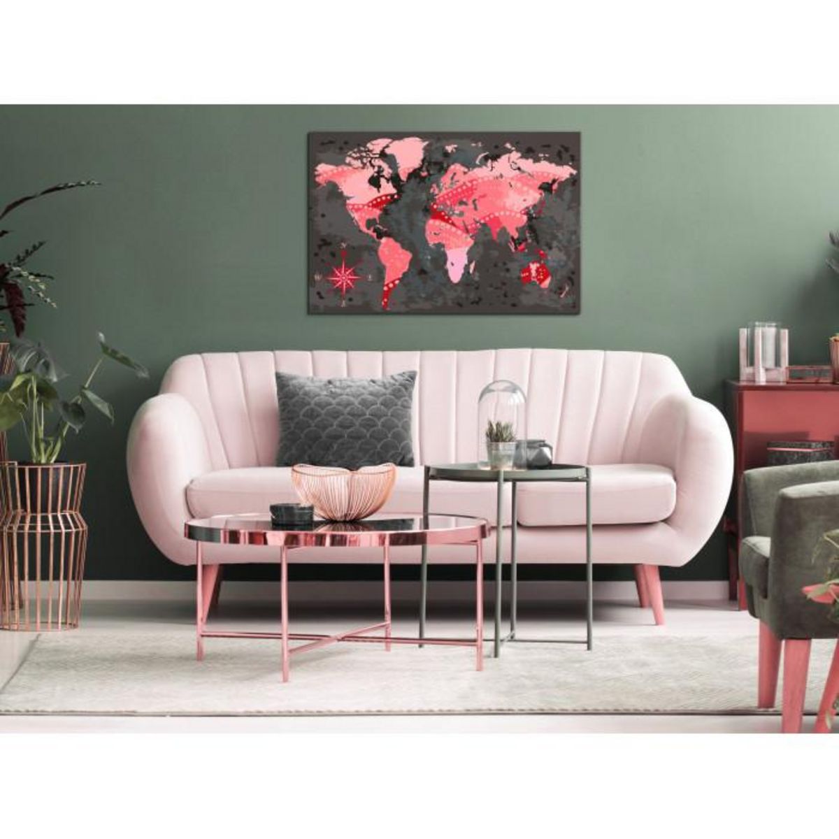 Paris Prix Tableau à Peindre Soi-Même  World of Cinematography  40x60cm