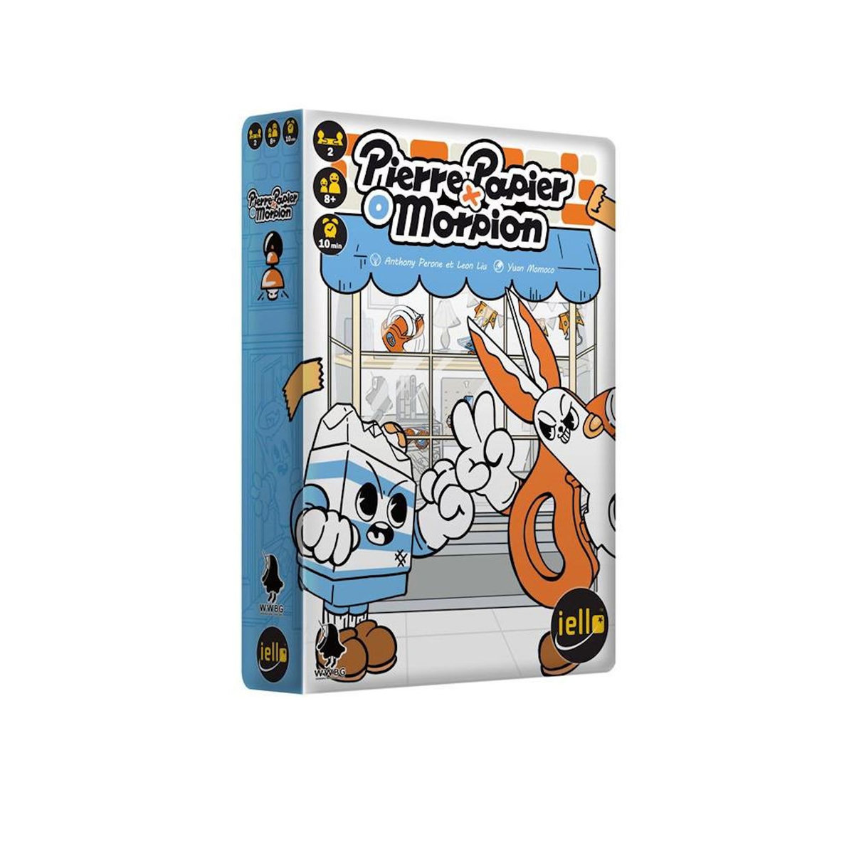 Iello Jeu d'ambiance Iello Pierre Papier Morpion