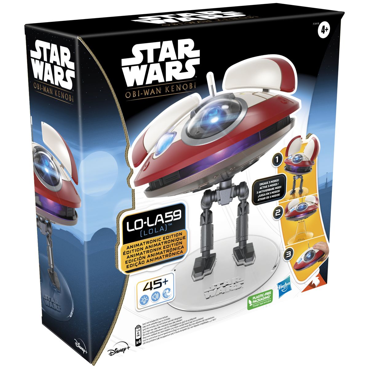 HASBRO Star Wars L0-LA59 (Lola) animatronique, droïde électronique