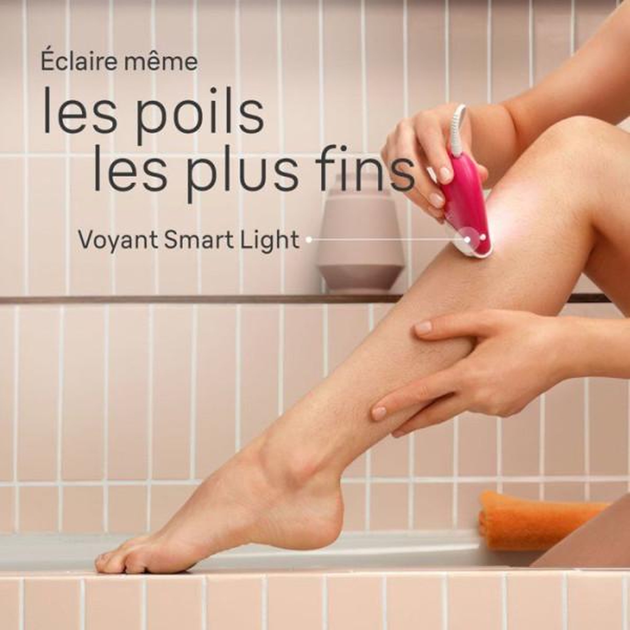 Voir la diapositive 5 : BRAUN Epilateur secteur rose - SILKEPIL3031