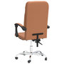 Voir la diapositive 5 : VIDAXL Fauteuil inclinable de bureau Marron Similicuir