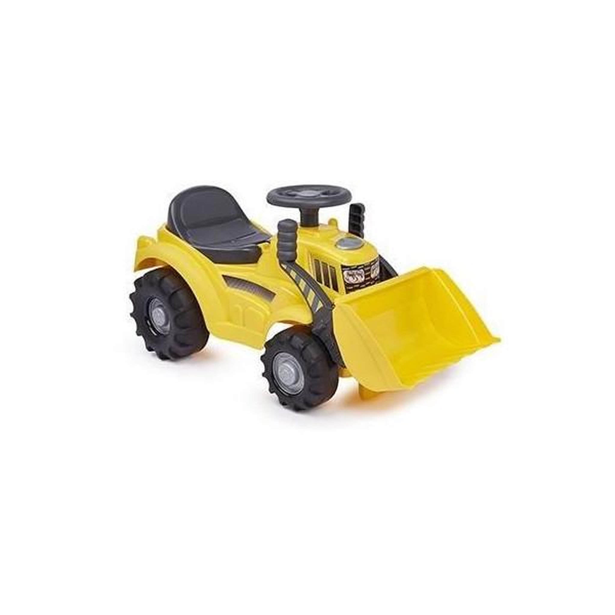 Ecoiffier Porteur Tracto pelle - ECOIFFIER - Jaune - Pour Enfant de 12 a 36 mois