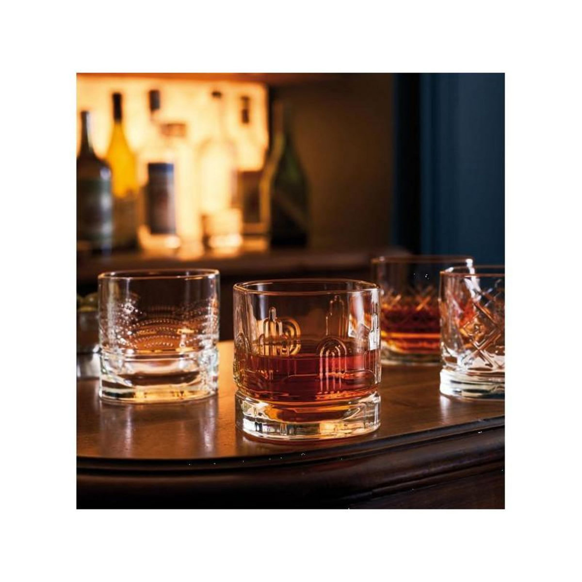 DANDY SET DE 4 GOBELETS WHISKY LA ROCHERE - 642701