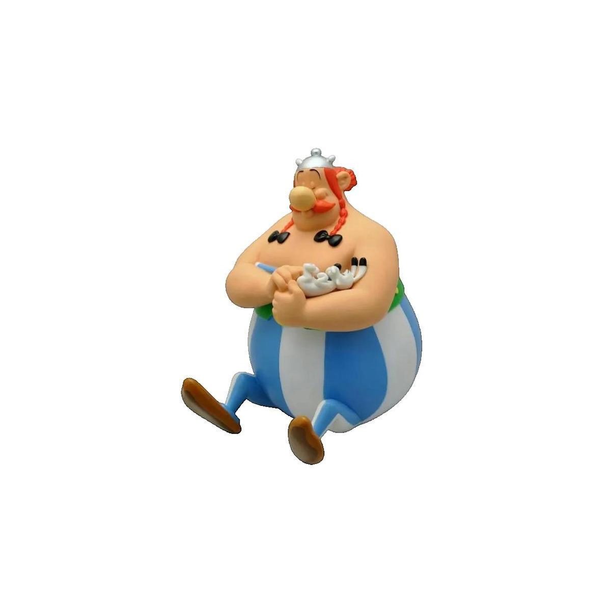 Plastoy Tirelire Plastoy Obélix et Idéfix multicolore