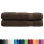 Voir la diapositive 2 : VIDAXL Serviettes de sauna de qualité supérieure SOLUND 2 pcs marron