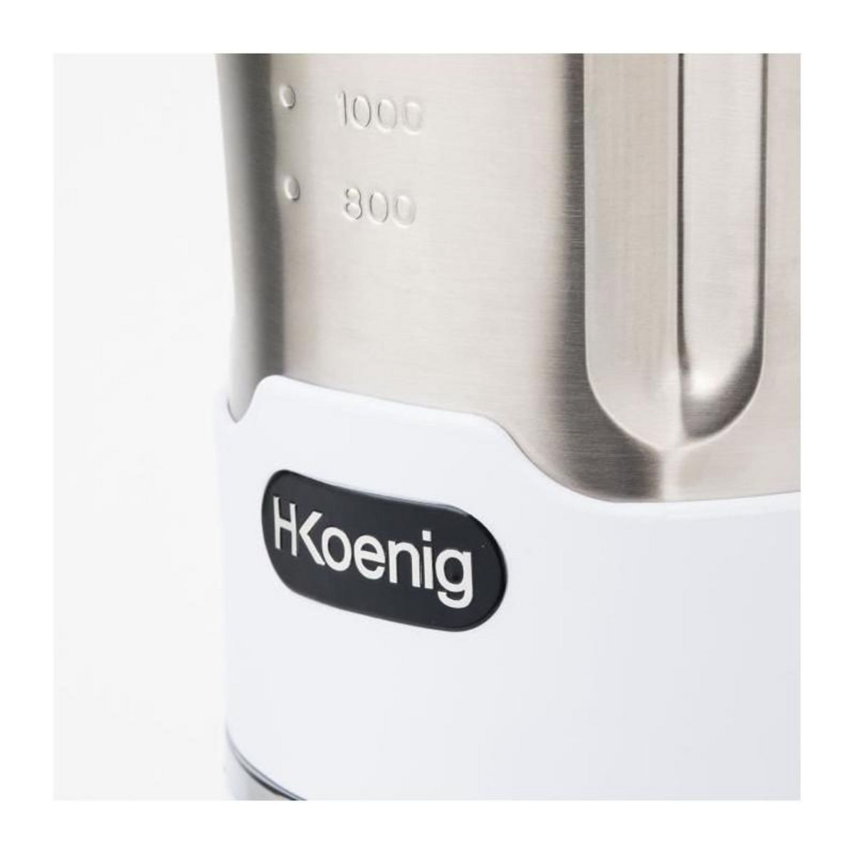 HKOENIG Blender chauffant - H.Koenig - MXC36 - 900 W - 1,4 L - Inox - 3 vitesses + Pulse