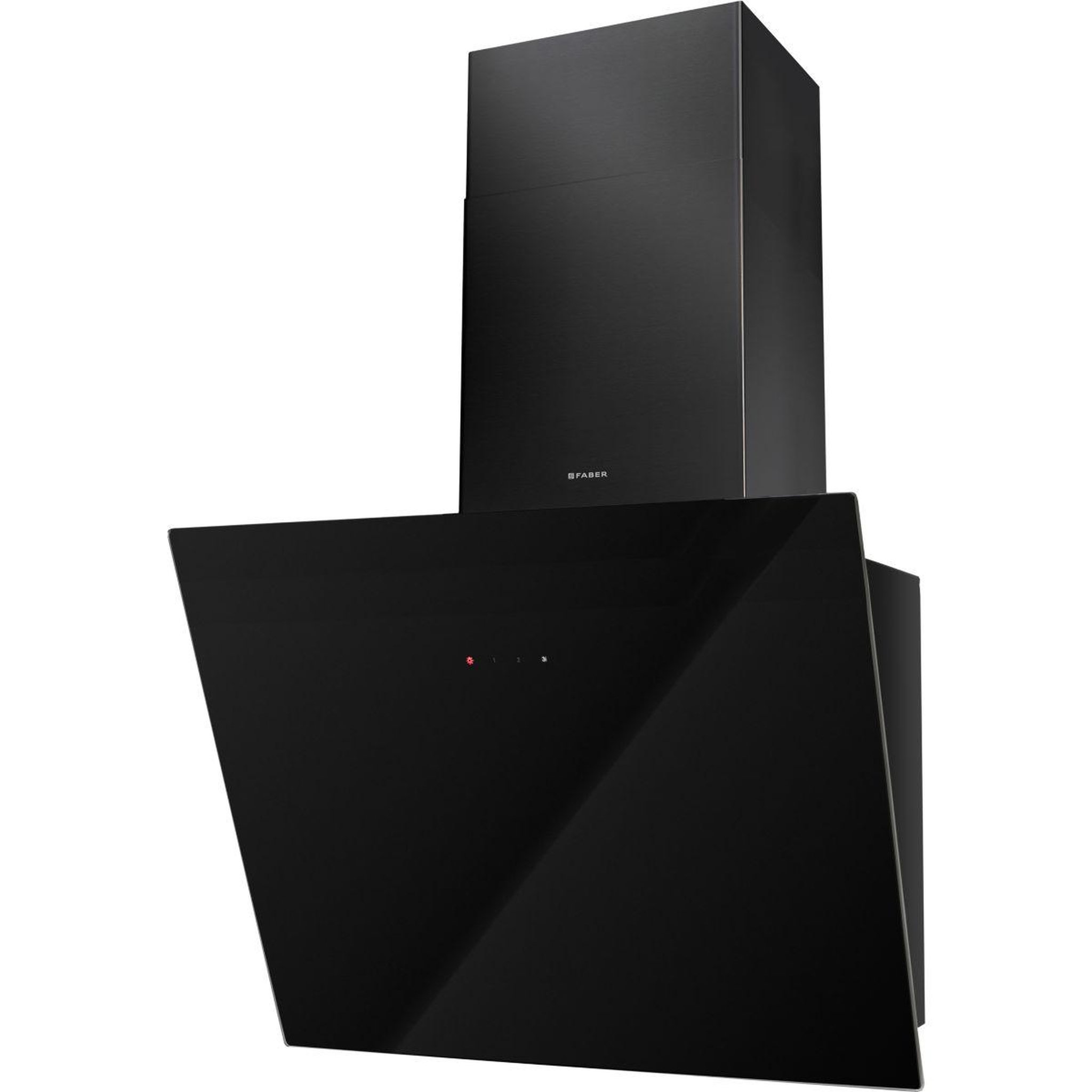 faber Hotte décorative murale inclinée tweet 550 noir