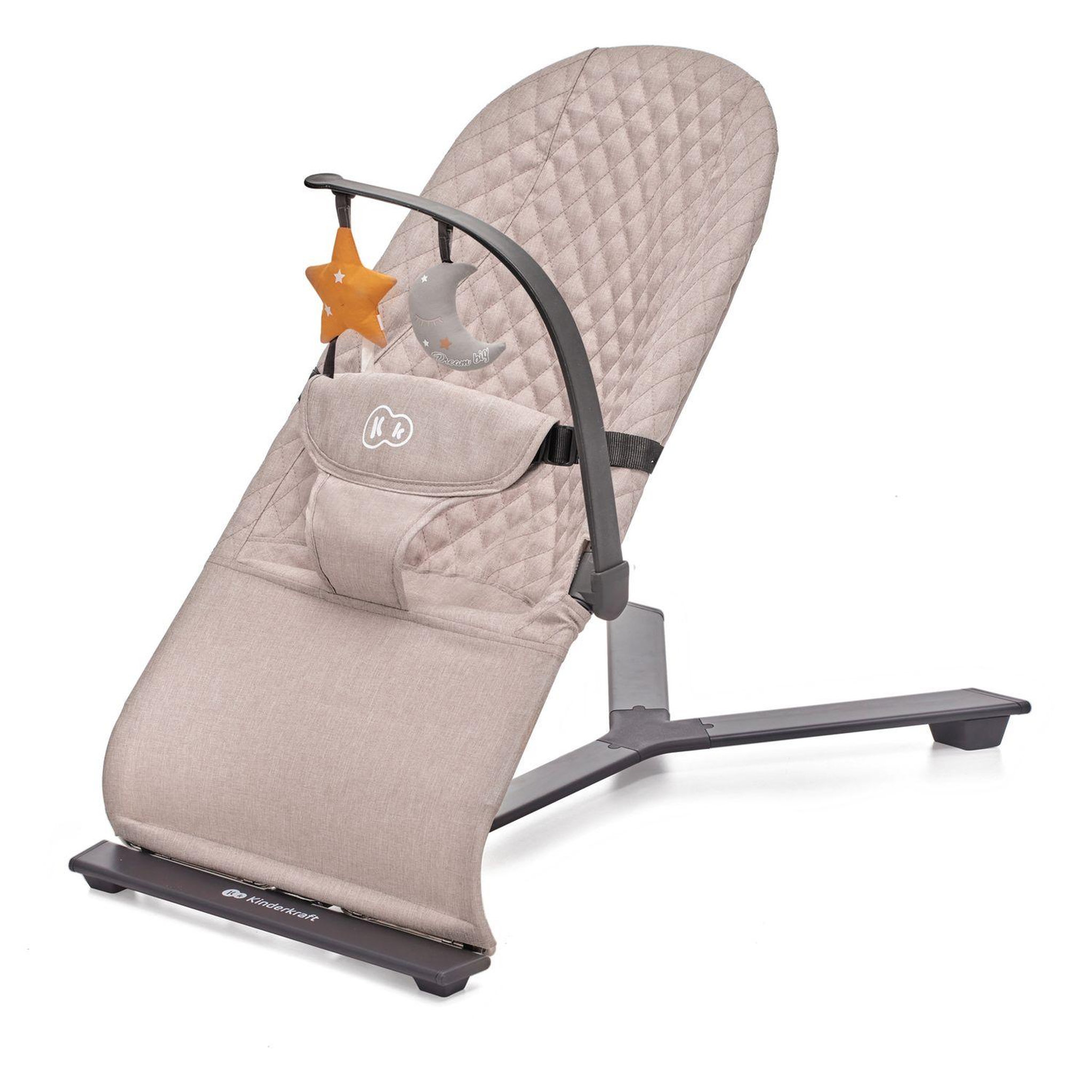 Voir la diapositive 1 : KINDERKRAFT Balancelle électrique bébé 2 en 1 avec fonction transat