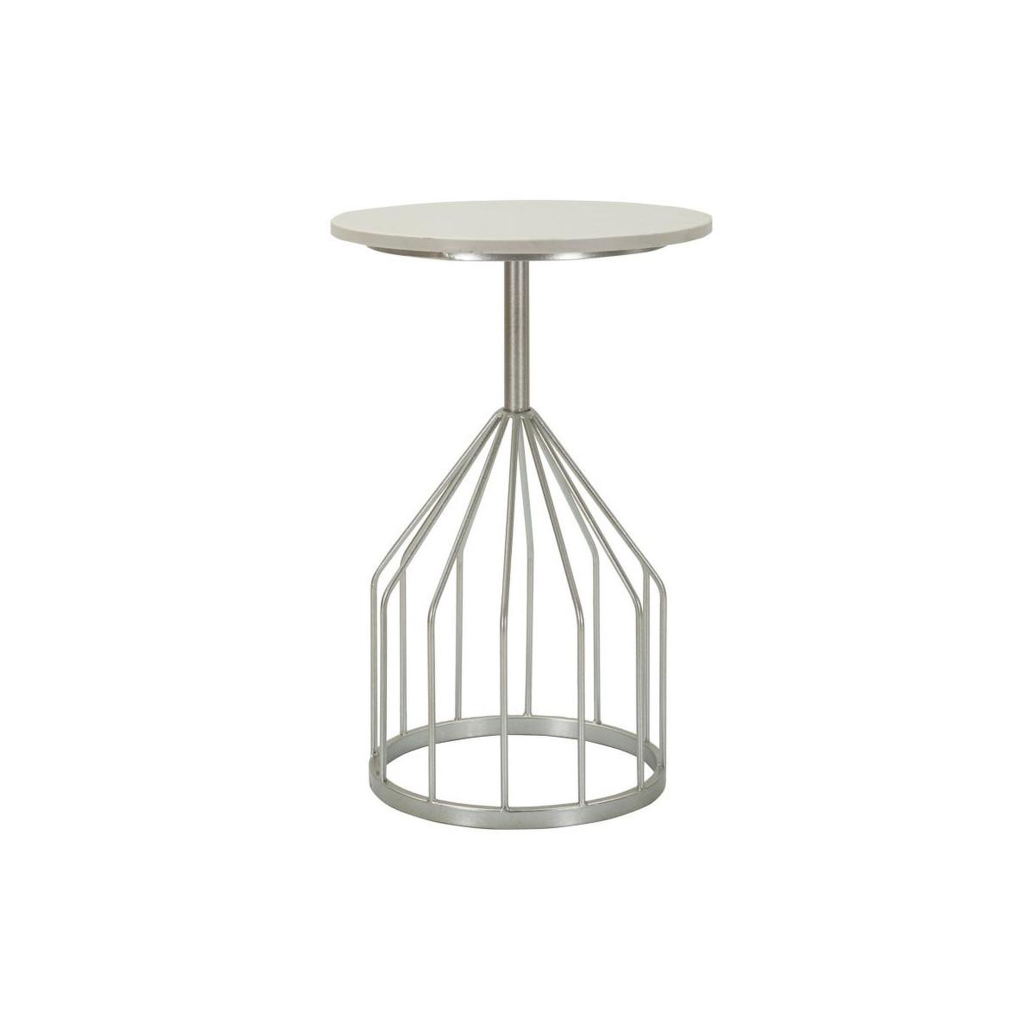 Paris Prix Table d'appoint en marbre  cup  58cm argent