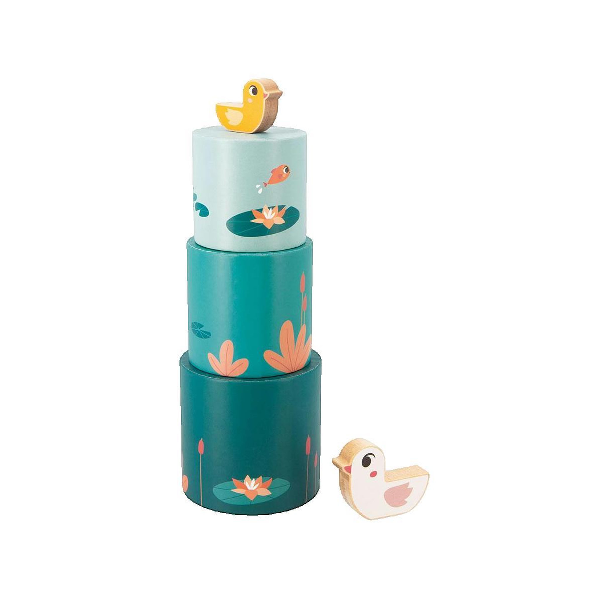 Voir la diapositive 3 : Juratoys-Janod Box - 4 jouets - Eveil sensoriel - 12 mois