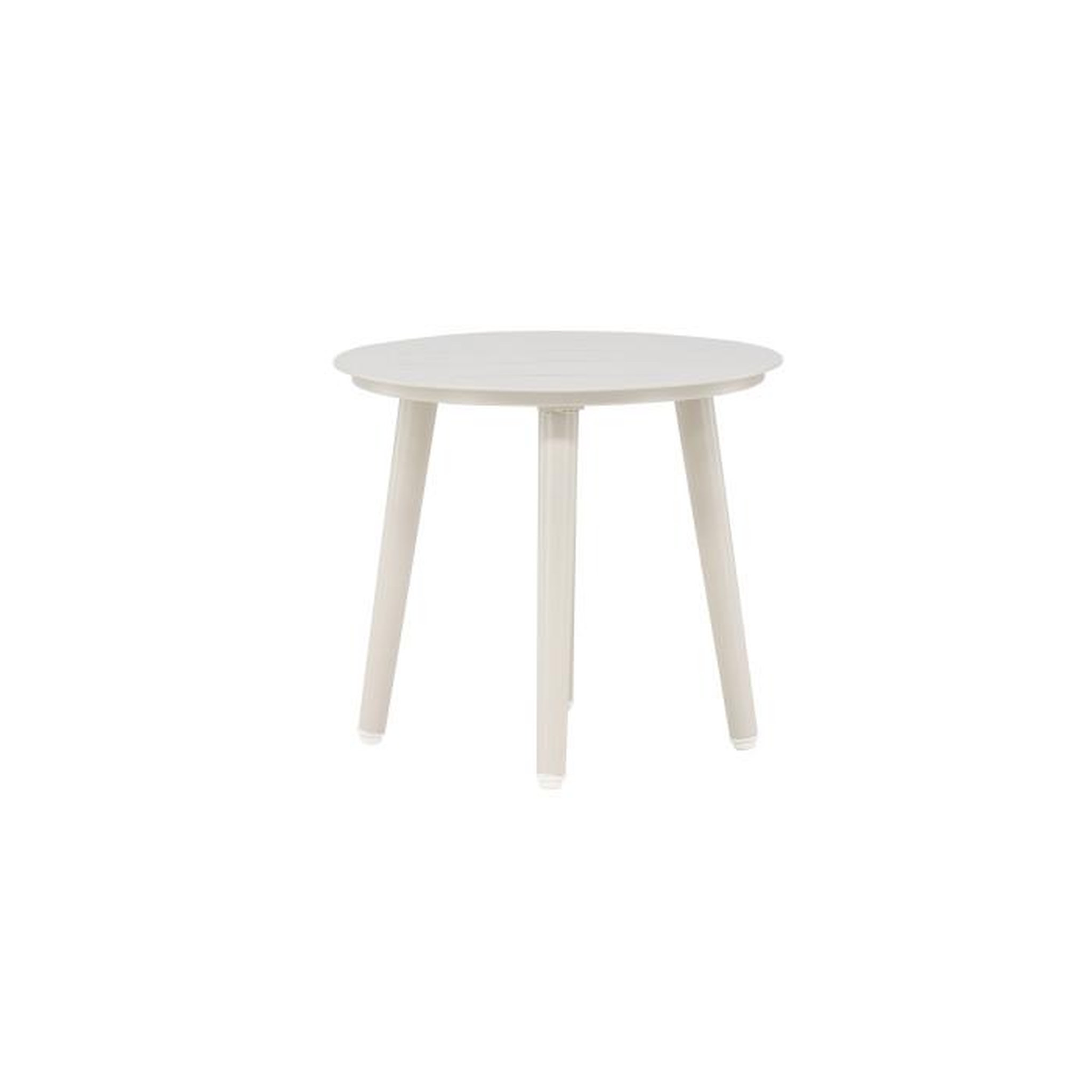 Voir la diapositive 2 : Paris Prix Table d'Appoint de Jardin Ronde  Lina  40cm Beige