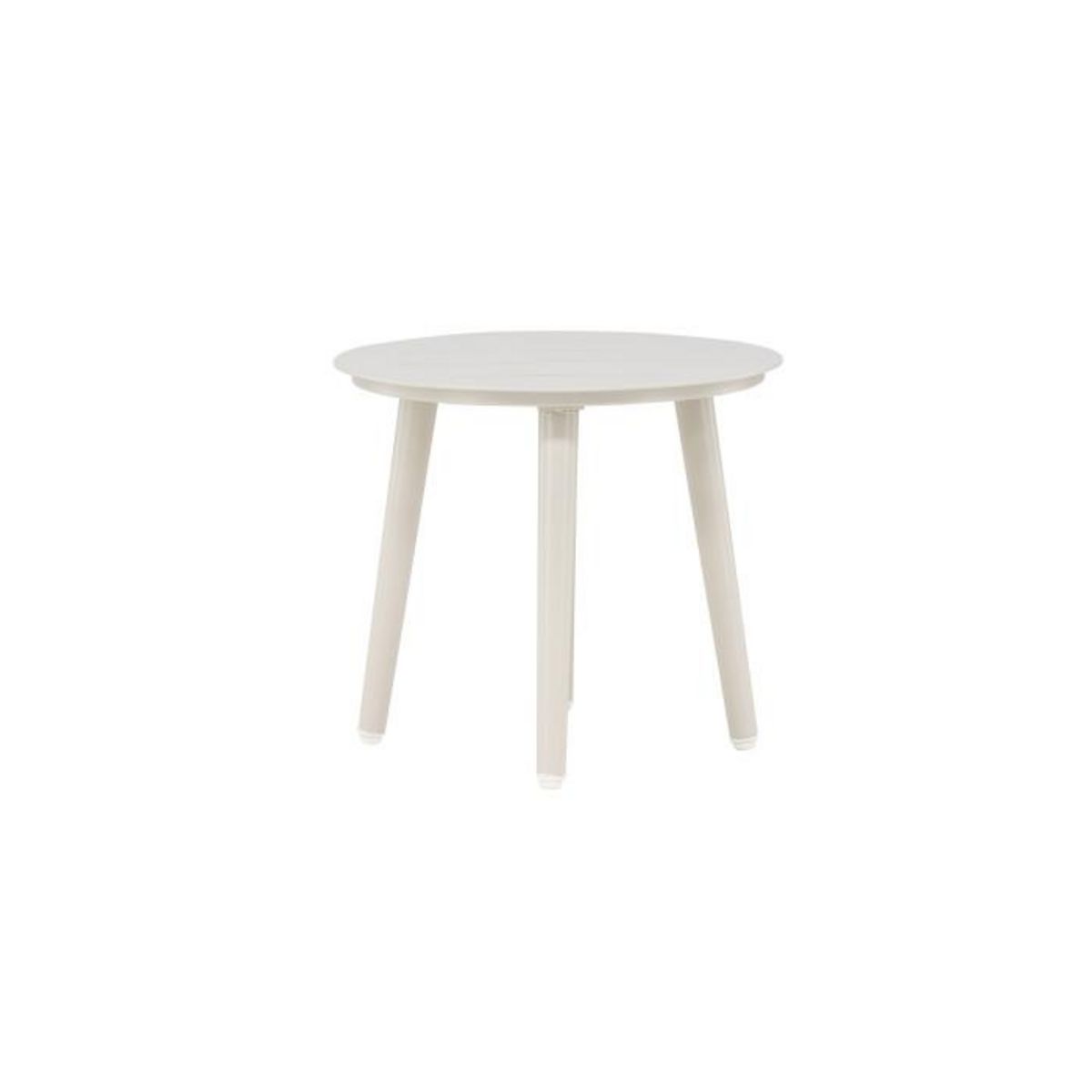 Paris Prix Table d'Appoint de Jardin Ronde  Lina  40cm Beige