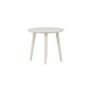 Voir la diapositive 2 : Paris Prix Table d'Appoint de Jardin Ronde  Lina  40cm Beige