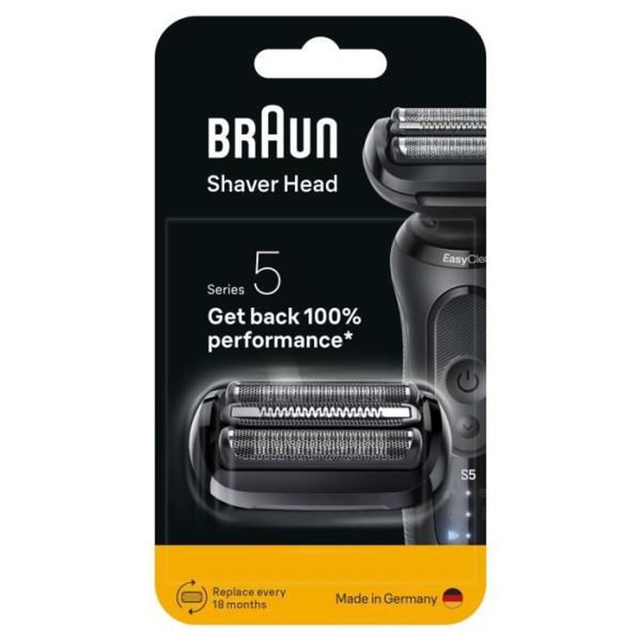 Voir la diapositive 6 : BRAUN Tête de rasoir pour Series 5 - tête de rasoir 54B