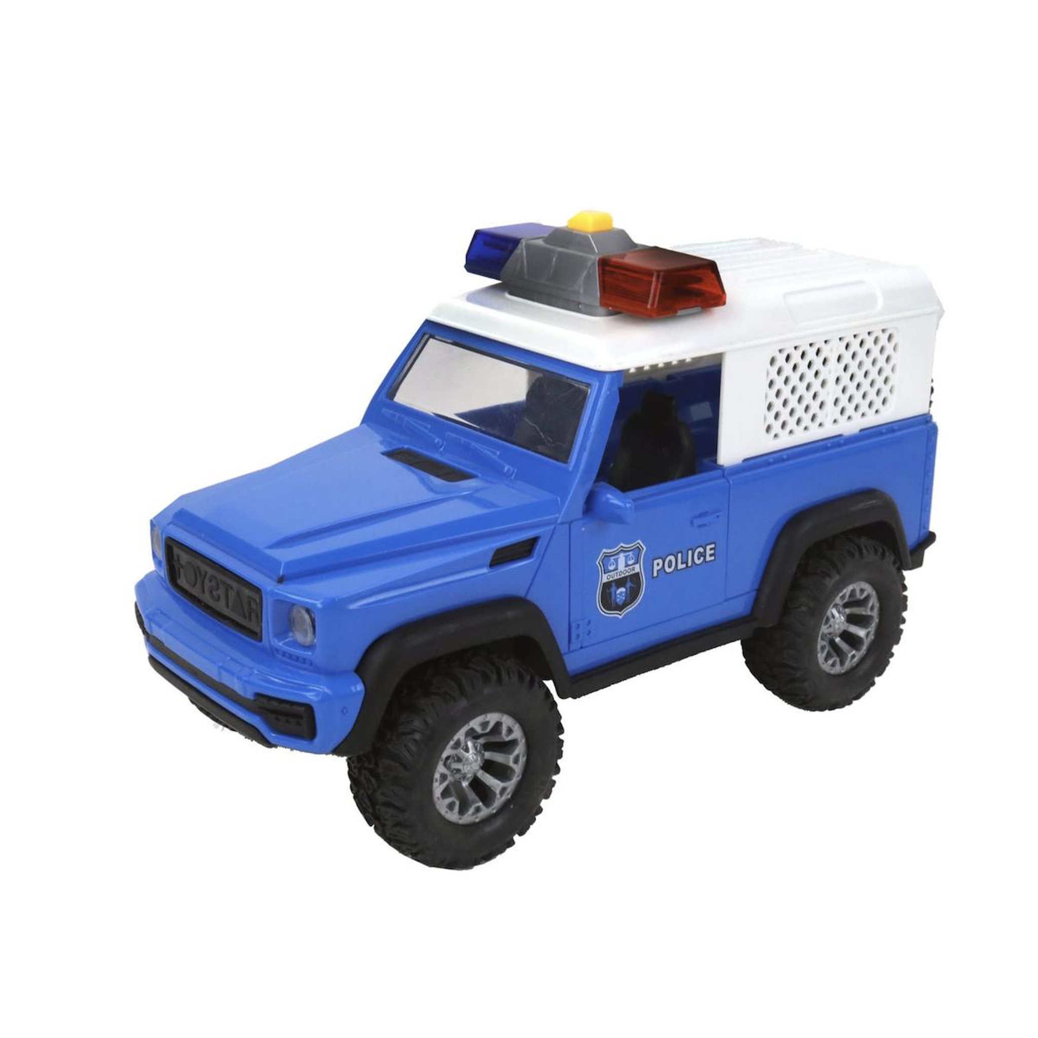 TURBO CHALLENGE Pick-up de police avec friction, lumière et son - MGM