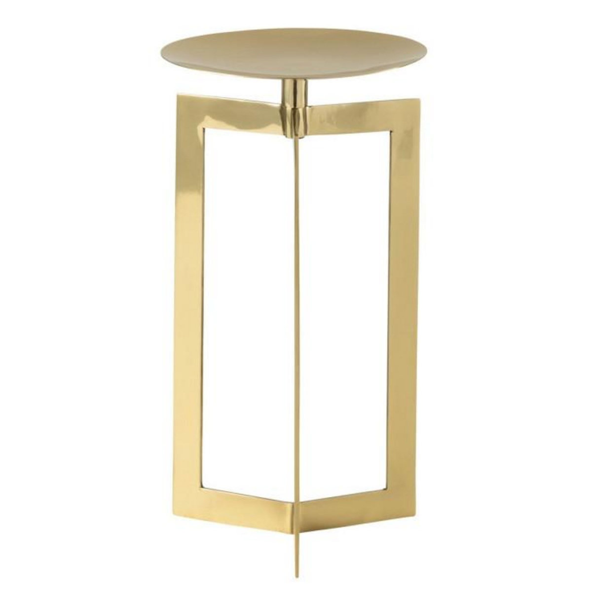 Paris Prix Photophore Design en Métal  Adia  29cm Or