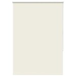 VIDAXL Store enrouleur occultant blanc casse 115x175 cm largeur tissu