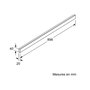 Voir la diapositive 2 : BOSCH Bandeau pour hotte - DSZ4986